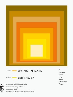 cover image of Living in Data